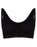 scoop neck sports bra