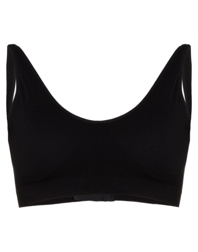 scoop neck sports bra
