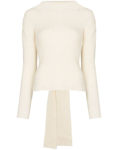 Melania tie-back jumper