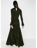 Tsuma smocked maxi dress
