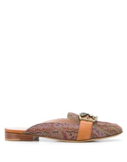 horse-bit paisley loafers