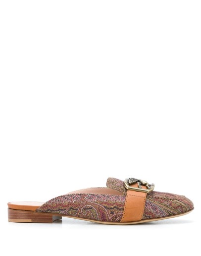 horse-bit paisley loafers