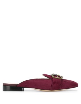 Pegasus buckle mules