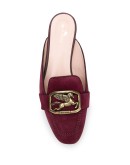 Pegasus buckle mules