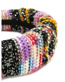 colour-block knitted hair band