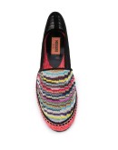 striped knitted espadrilles