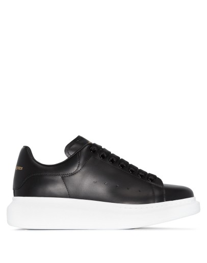 Oversized lace-up sneakers