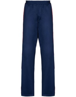 logo-tape track pants