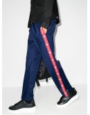 logo-tape track pants