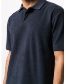 cotton-terry polo shirt