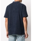 cotton-terry polo shirt