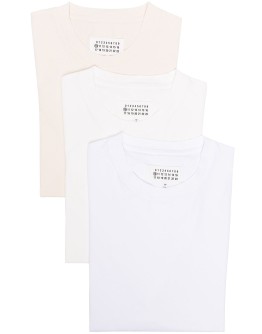 three-pack cotton T-shirts