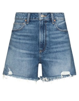 Dani high-waisted denim shorts