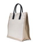 logo-print tote bag