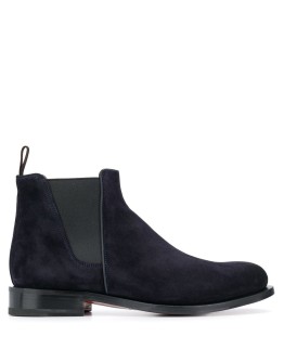 almond toe Chelsea boots