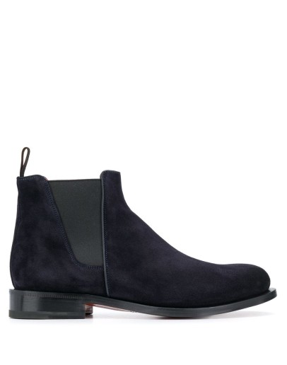 almond toe Chelsea boots
