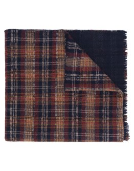 check print scarf
