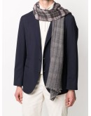 check print scarf
