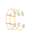 triple tier cage bangle 