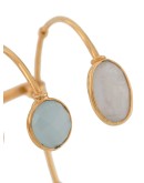 triple tier cage bangle 