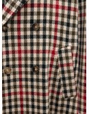 handkerchief double-breasted coat