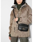 Baguette leather camera bag