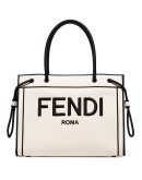 large logo shopper bag