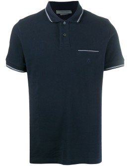striped polo shirt