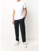 contrast trim pocket polo shirt