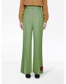 Orgasmique flared trousers