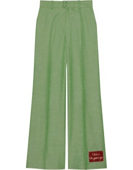 Orgasmique flared trousers