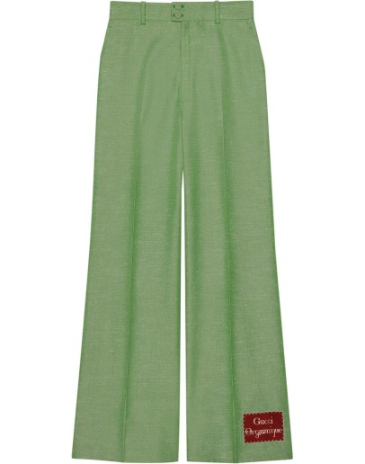 Orgasmique flared trousers