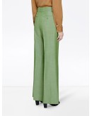 Orgasmique flared trousers