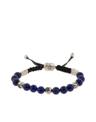 diamond embellished beaded bracelet