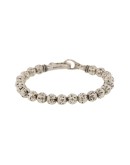 distressed beaded bracelet