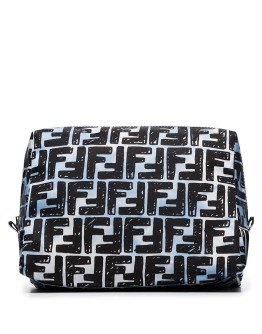 FF logo-print makeup bag