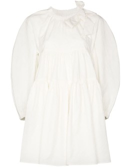 tiered mini dress