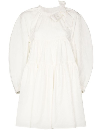 tiered mini dress