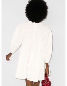 tiered mini dress