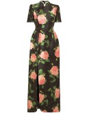 floral-print maxi dress