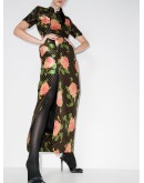 floral-print maxi dress