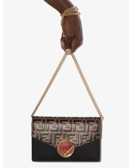 mini FF envelope crossbody bag