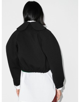 cropped bomber jacket