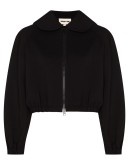 cropped bomber jacket