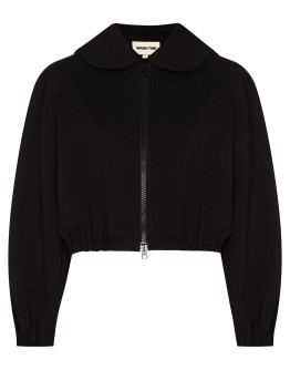 cropped bomber jacket