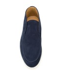 stitched flat loafers