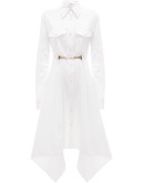 asymmetric shirt dress