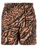 graphic print shorts