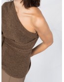 one-sleeve knitted top