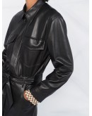 Ashton vegan leather jumpsuit